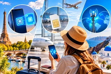 Yurt Dışında Telefon ve İnternet Nasıl Kullanılır? eSIM, Roaming ve Yerel SIM Karşılaştırması